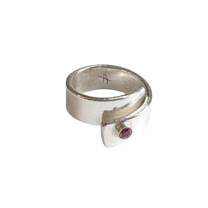 VORTEX-A005-RING with Amethyst